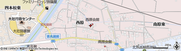 島根県出雲市大社町修理免627周辺の地図