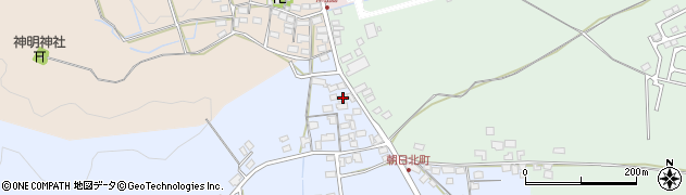 滋賀県米原市朝日1223周辺の地図