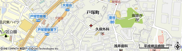 神奈川県横浜市戸塚区戸塚町3133-14周辺の地図