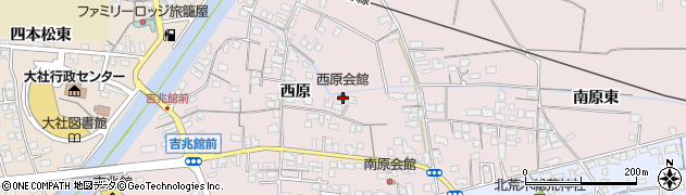 島根県出雲市大社町修理免625周辺の地図
