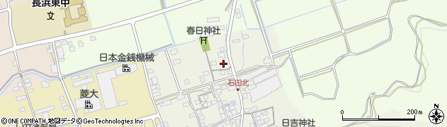 滋賀県長浜市石田町1186周辺の地図