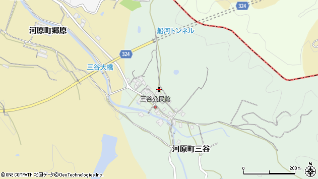 〒680-1206 鳥取県鳥取市河原町三谷の地図