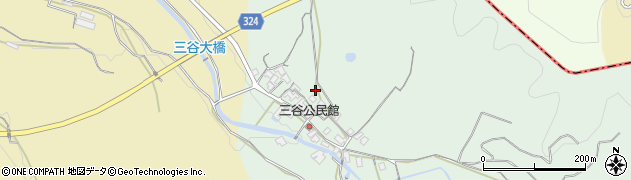 鳥取県鳥取市河原町三谷周辺の地図