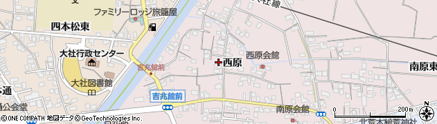 島根県出雲市大社町修理免834周辺の地図