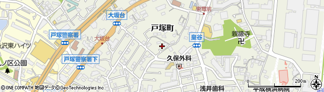神奈川県横浜市戸塚区戸塚町3133周辺の地図