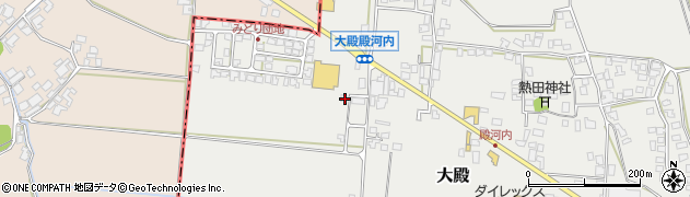 鳥取県西伯郡伯耆町大殿739周辺の地図