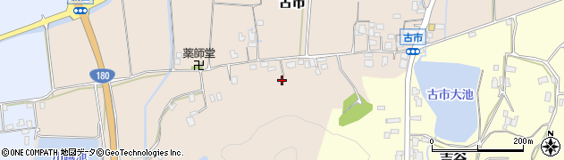 鳥取県米子市古市300周辺の地図