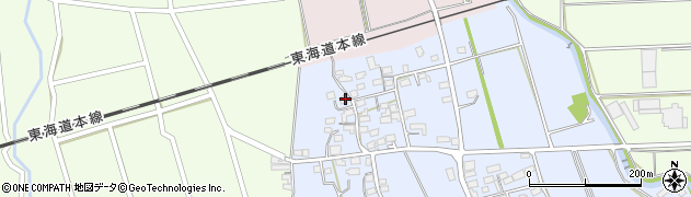 岐阜県不破郡垂井町新井1周辺の地図