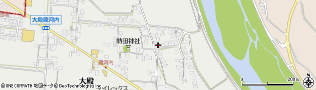 鳥取県西伯郡伯耆町大殿314周辺の地図