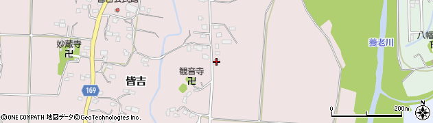 千葉県市原市皆吉833周辺の地図