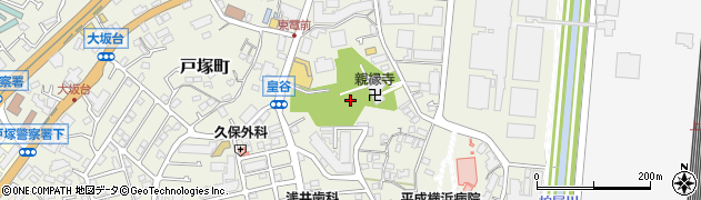 神奈川県横浜市戸塚区戸塚町周辺の地図