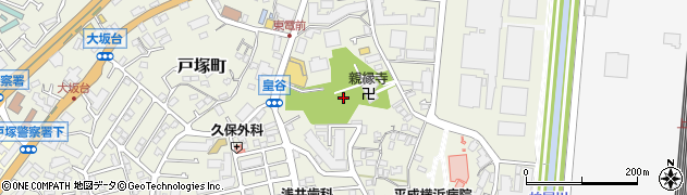 神奈川県横浜市戸塚区戸塚町周辺の地図