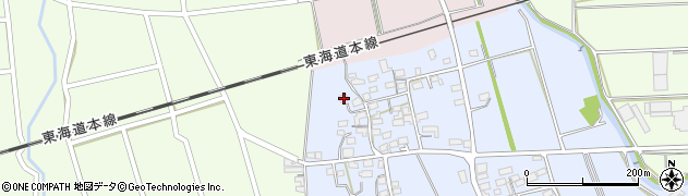 岐阜県不破郡垂井町新井2周辺の地図