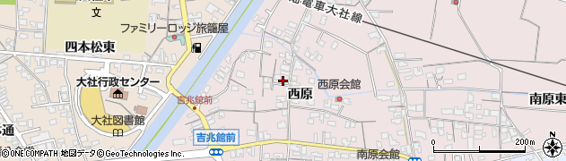 島根県出雲市大社町修理免856周辺の地図