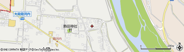 鳥取県西伯郡伯耆町大殿311周辺の地図