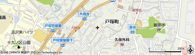 神奈川県横浜市戸塚区戸塚町3093周辺の地図