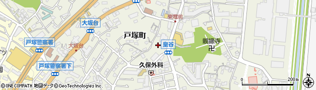 神奈川県横浜市戸塚区戸塚町2957周辺の地図