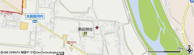 鳥取県西伯郡伯耆町大殿497周辺の地図