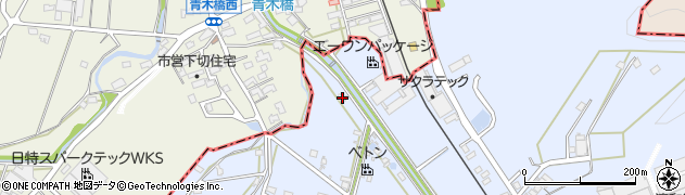 岐阜県多治見市大薮町54周辺の地図