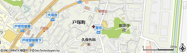 神奈川県横浜市戸塚区戸塚町2945周辺の地図