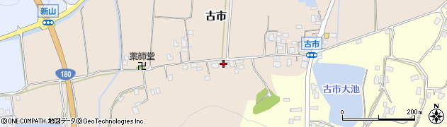 鳥取県米子市古市314周辺の地図