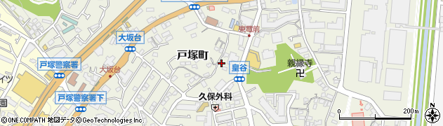 神奈川県横浜市戸塚区戸塚町2945-2周辺の地図