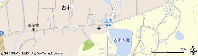 鳥取県米子市古市324周辺の地図