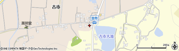 鳥取県米子市古市325周辺の地図