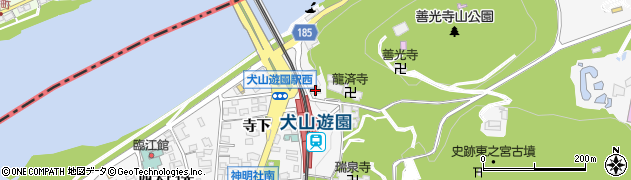 愛知県犬山市犬山瑞泉寺31周辺の地図