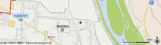 鳥取県西伯郡伯耆町大殿316周辺の地図