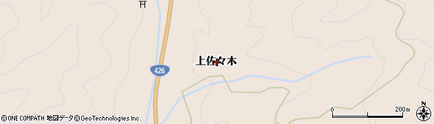京都府福知山市上佐々木周辺の地図