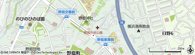 神奈川県横浜市港南区野庭町789周辺の地図