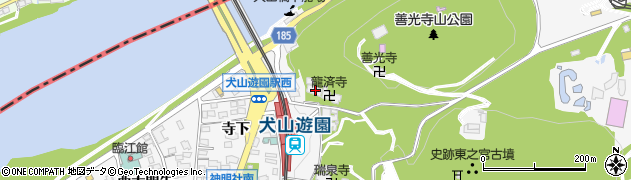 愛知県犬山市犬山瑞泉寺30周辺の地図