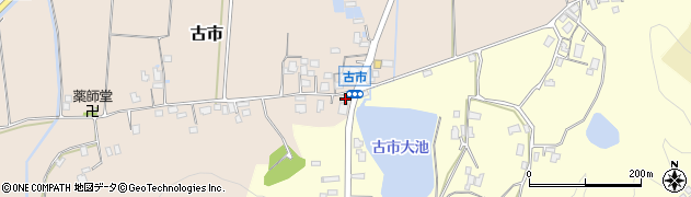 鳥取県米子市古市326周辺の地図