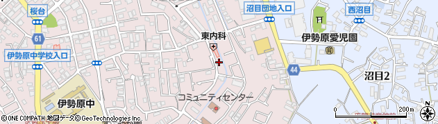 東内科医院周辺の地図