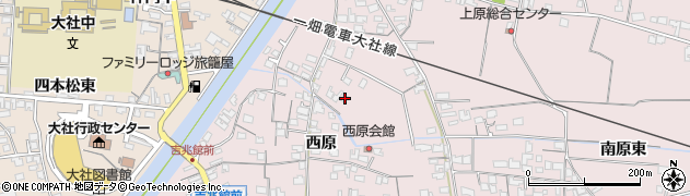 島根県出雲市大社町修理免661周辺の地図