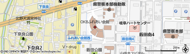 岐阜県信用保証協会　検査室周辺の地図