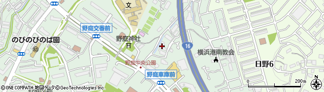 神奈川県横浜市港南区野庭町777周辺の地図