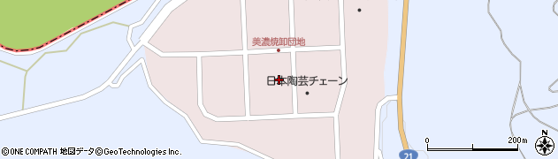 昭和陶芸株式会社周辺の地図