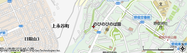 神奈川県横浜市港南区野庭町709周辺の地図