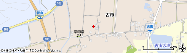 鳥取県米子市古市283周辺の地図