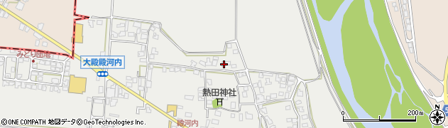 鳥取県西伯郡伯耆町大殿486周辺の地図