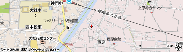島根県出雲市大社町修理免861周辺の地図