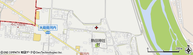鳥取県西伯郡伯耆町大殿485周辺の地図