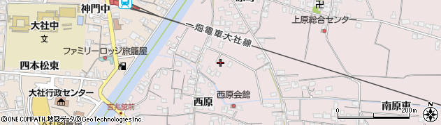 島根県出雲市大社町修理免660周辺の地図
