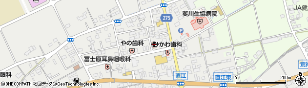 斐川郵便局周辺の地図