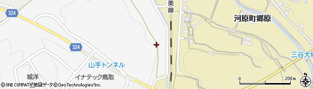 鳥取県鳥取市河原町山手224周辺の地図