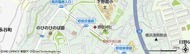 神奈川県横浜市港南区野庭町604-4周辺の地図