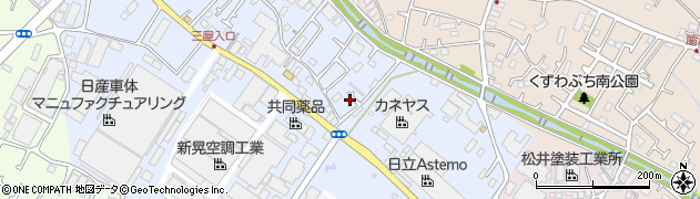 神奈川県秦野市菩提129周辺の地図