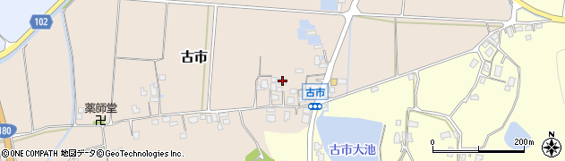 鳥取県米子市古市201周辺の地図
